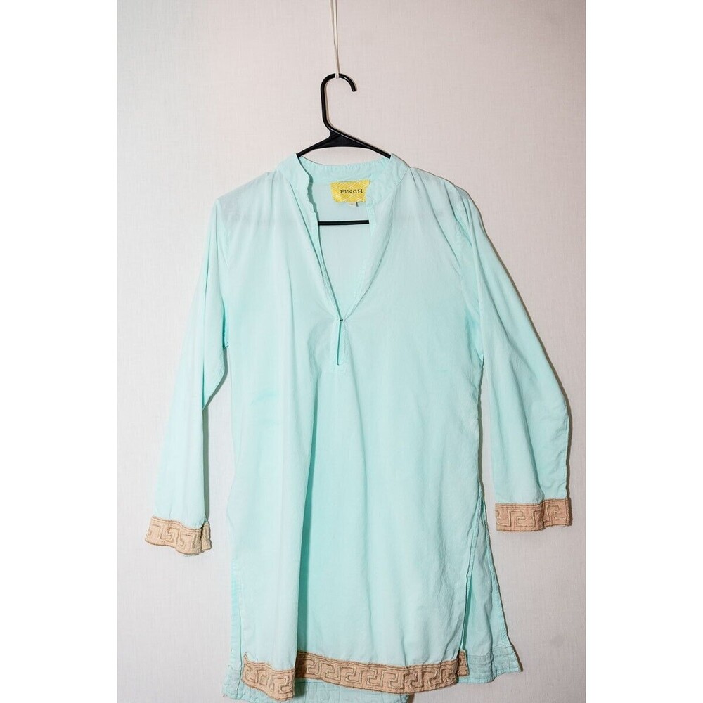 Finch womens M beach swim coverup *flaw‎ cotton